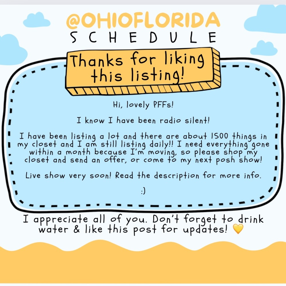OhioFlorida live updates!! 💕
